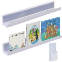 Whiteboard Magnetisk Bogreol Bog Display Rack TRANSPARENT Transparent