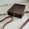 Writers Messenger Trækasse Writers Messenger Træ Briefcase Skrive Opbevaringskasse Kreativ