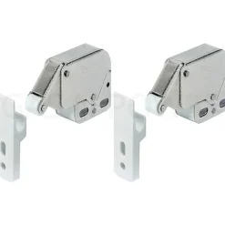 x2 Mini Touch Catch Lås Skab Campingvogn Autocamper Skabsdøre