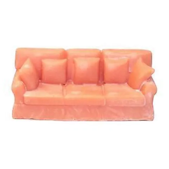 5x Simuleret 1:64 Umalet Nordisk Sofa Dioramaer Skrivebordsdekoration Samlinger