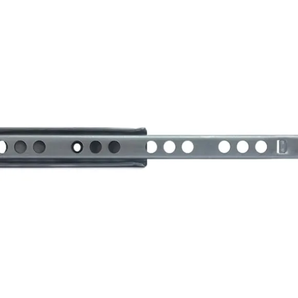 X Skuffeskinner - Skuffeskinne - 17mm X 246mm - Skuffeskinne - Glidebane - Galvaniseret Stål Delvis Udtræksskinner (1 Par)