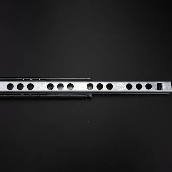 X Skuffeskinner - Skuffeskinne - 17mm X 246mm - Skuffeskinne - Glidebane - Galvaniseret Stål Delvis Udtræksskinner (1 Par)