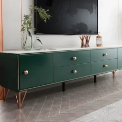 4x Triangulære Metalbordben Rosa 15cm Moderne Stil Møbler L