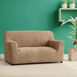 {xj}Loveseat-betræk - Stretch-sofabetræk - Pude Loveseat & So